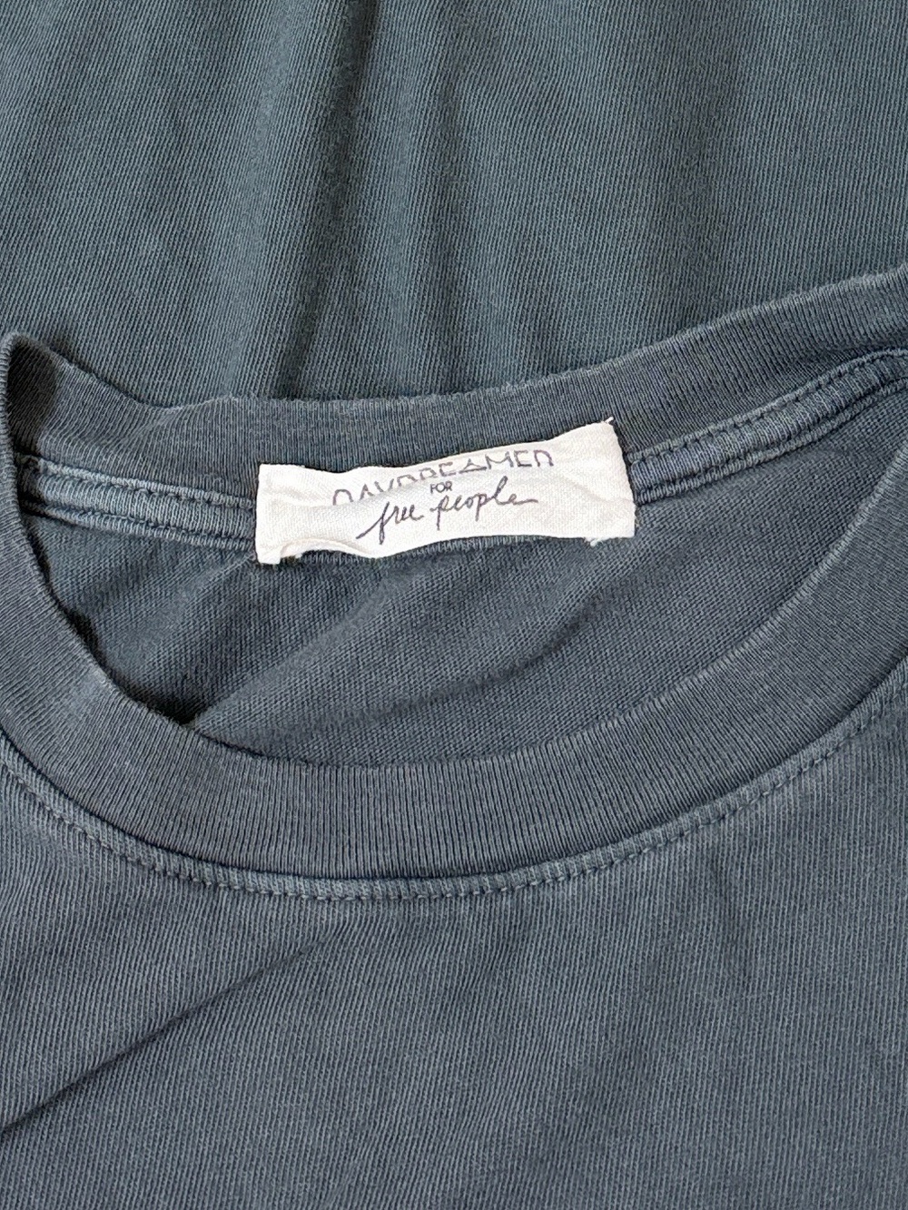 Daydreamer x Free People Charcoal Rolling Stones T-Shirt Dress - Picture 5 of 10